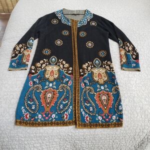 Maxsport Bohemian  Long Cardigan Womens Size M